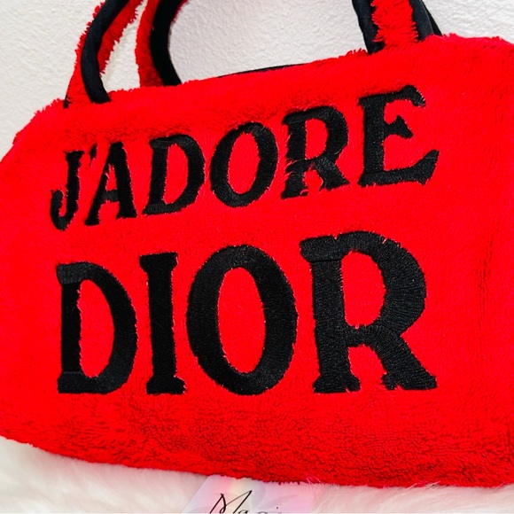 Dior: JADORE DIOR Terry Tote Bag - Picture 6 of 16